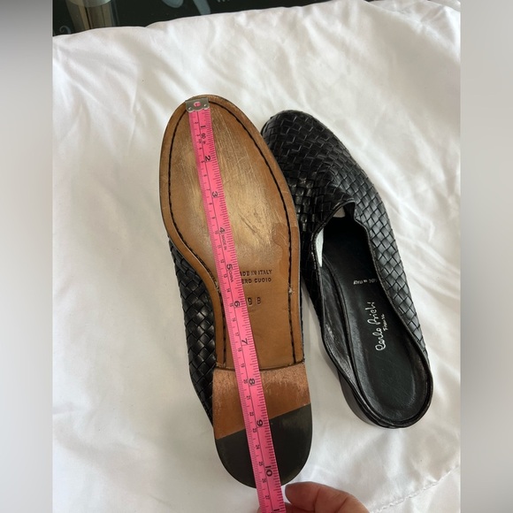 Black Woven Men's Shoes - Picture 6 of 6